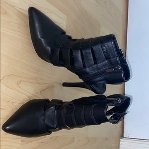 Black heels made by Paprika